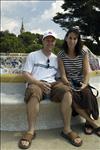 026 Tracy and Greg at the Park Guell